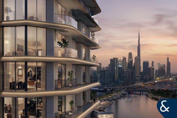 Burj View 2BR | Canal and Skyline Outlook